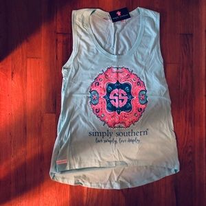 Super Cute Simply Southern Tank for the summer.